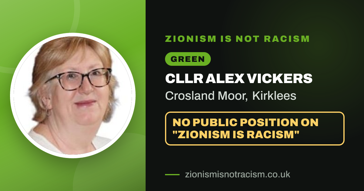 Share image: Cllr Alex Vickers, Crosland Moor ward, Kirklees