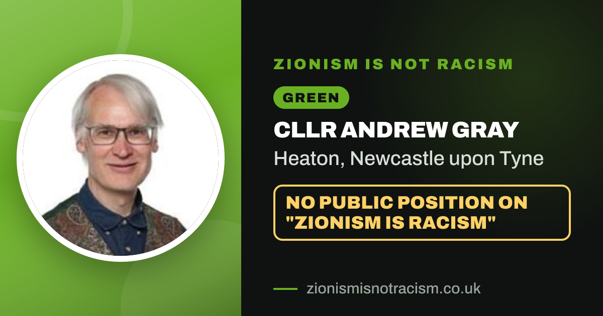 Share image: Cllr Andrew Gray, Heaton ward, Newcastle upon Tyne