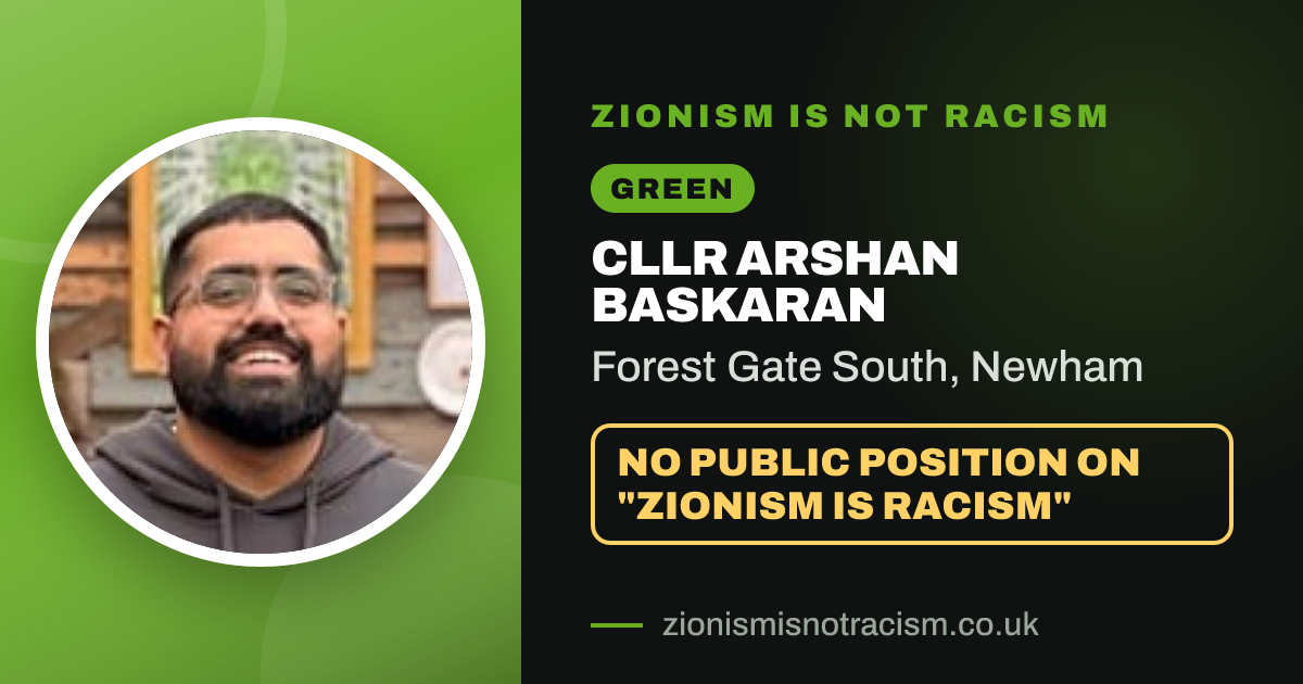 Share image: Cllr Arshan Baskaran, Forest Gate South ward, Newham