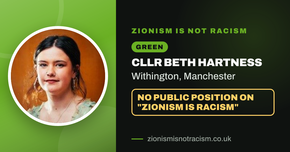 Share image: Cllr Beth Hartness, Withington ward, Manchester
