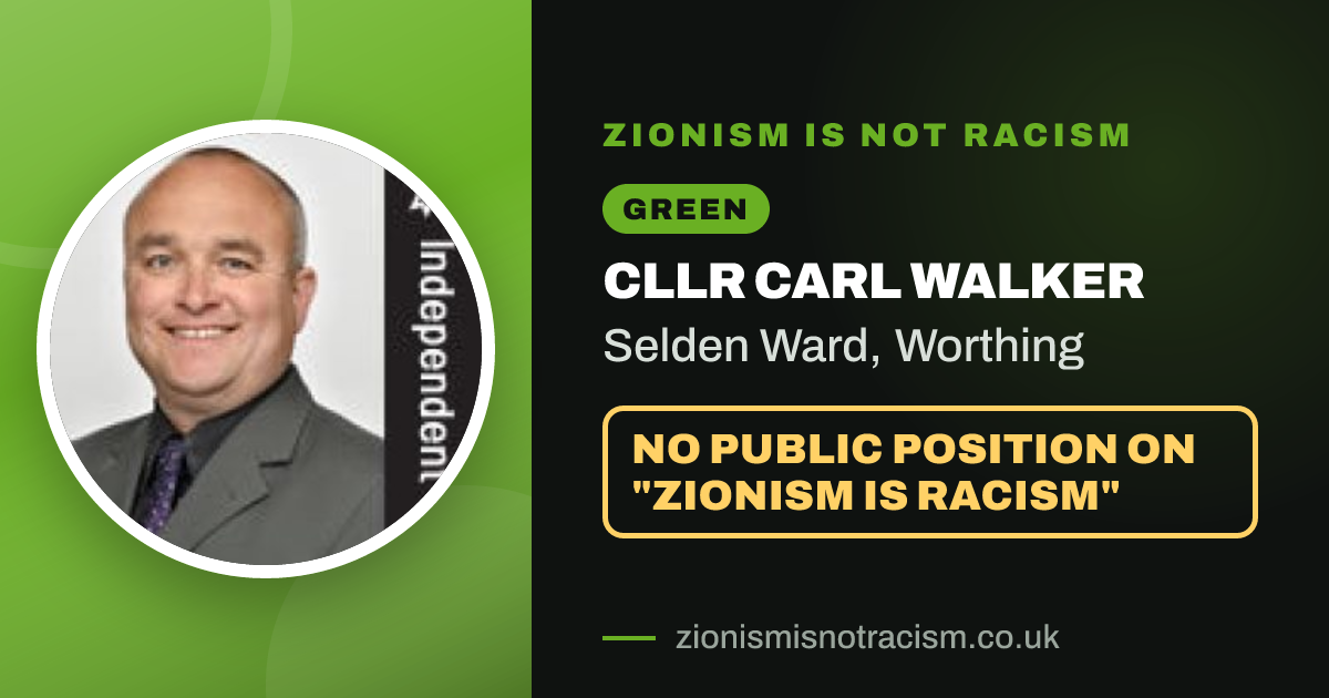 Share image: Cllr Carl Walker, Selden Ward ward, Worthing
