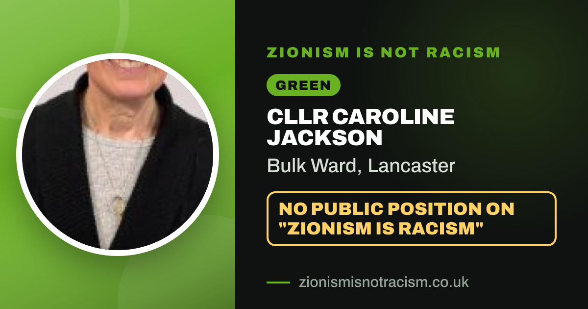 Share image: Cllr Caroline Jackson, Bulk Ward ward, Lancaster