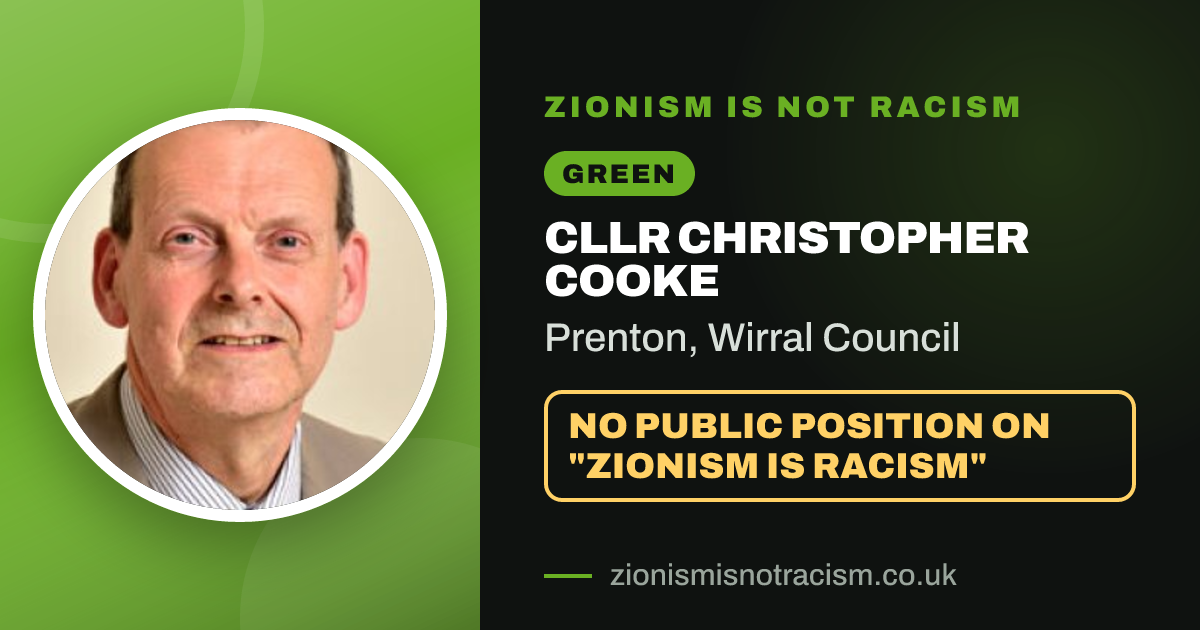 Share image: Cllr Christopher Cooke, Prenton ward, Wirral Council