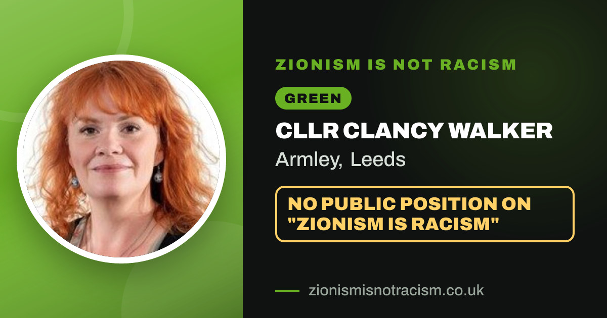 Share image: Cllr Clancy Walker, Armley ward, Leeds