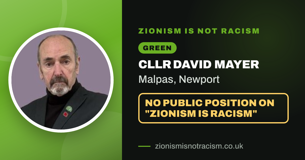 Share image: Cllr David Mayer, Malpas ward, Newport