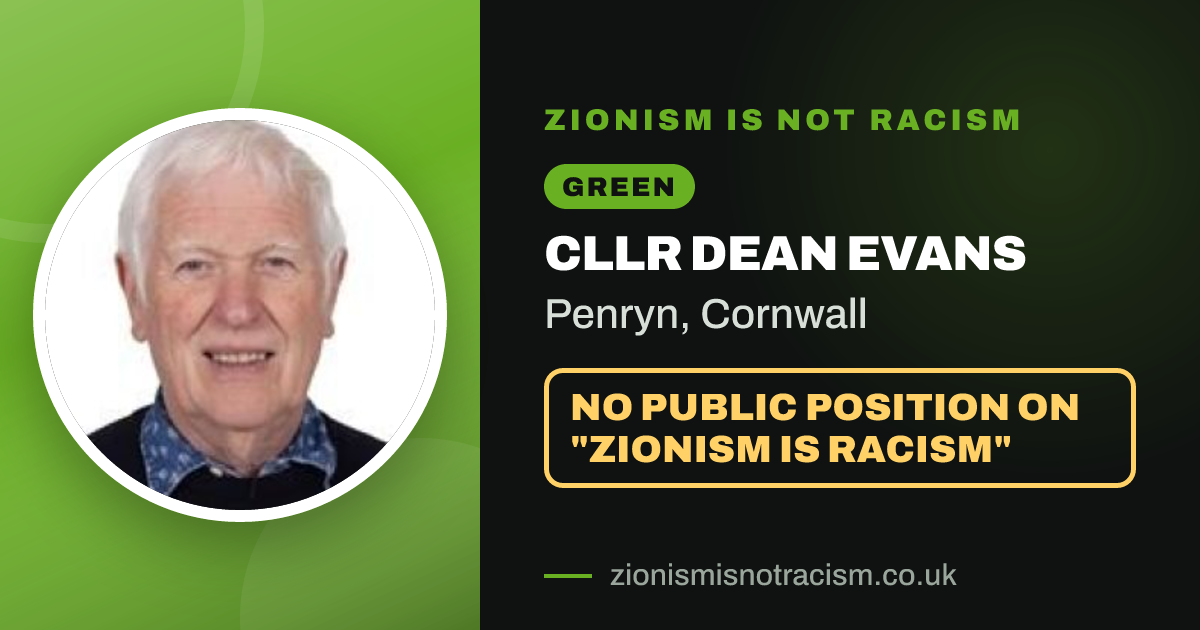 Share image: Cllr Dean Evans, Penryn ward, Cornwall