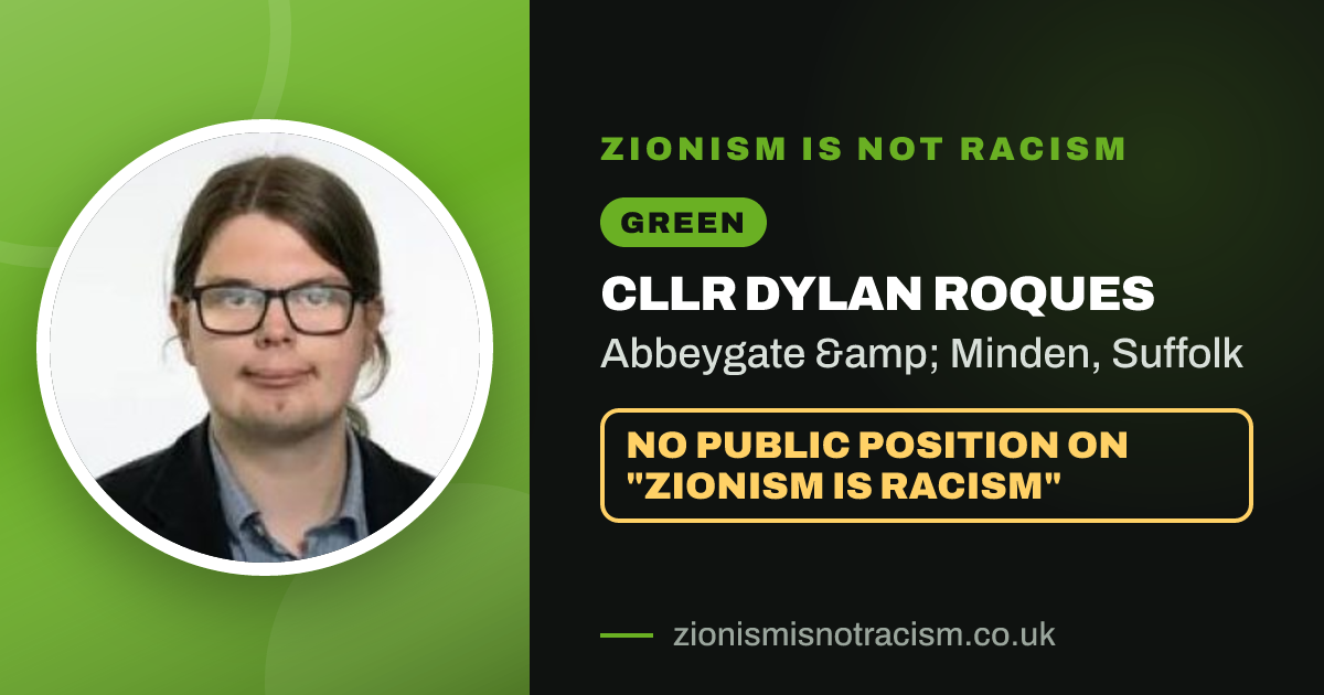 Share image: Cllr Dylan Roques, Abbeygate & Minden ward, Suffolk