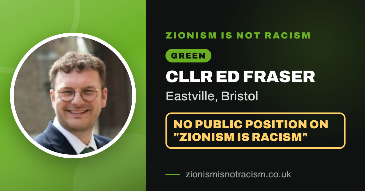 Share image: Cllr Ed Fraser, Eastville ward, Bristol