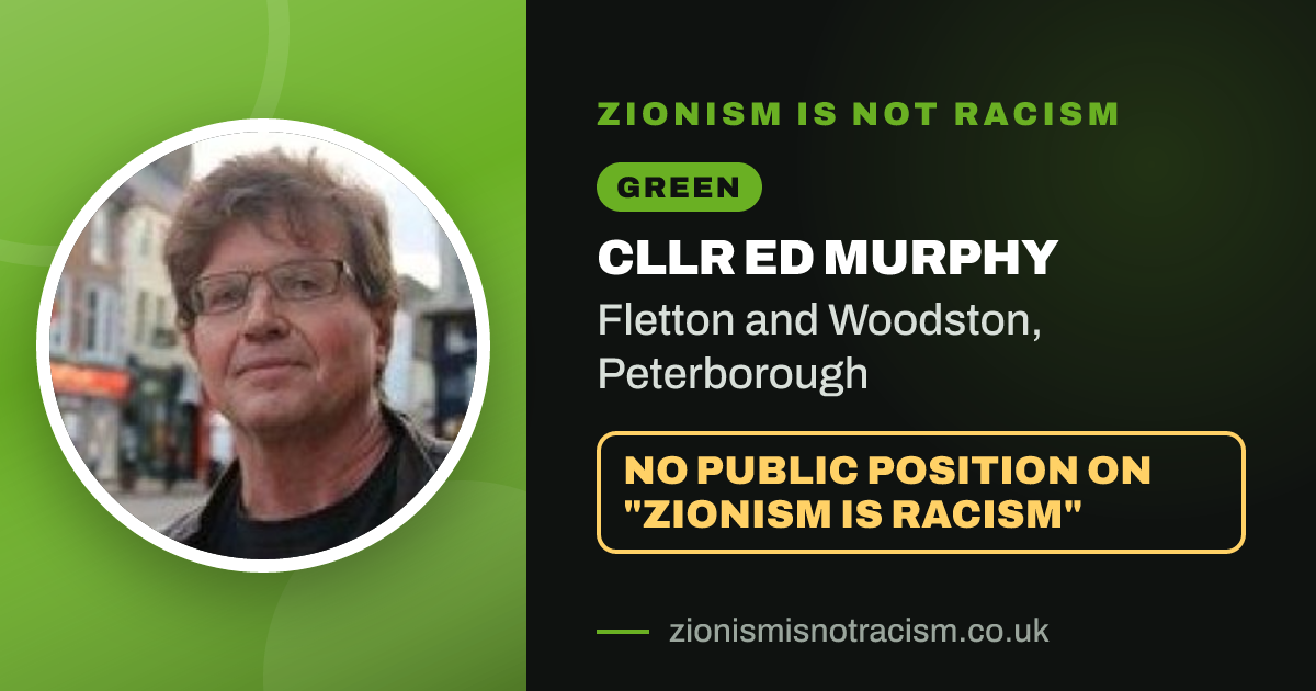 Share image: Cllr Ed Murphy, Fletton and Woodston ward, Peterborough