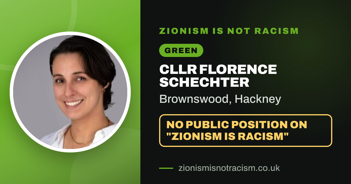 Share image: Cllr Florence Schechter, Brownswood ward, Hackney