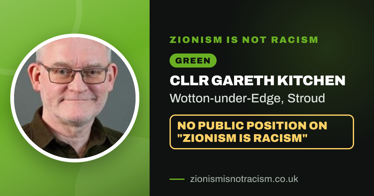 Share image: Cllr Gareth Kitchen, Wotton-under-Edge ward, Stroud