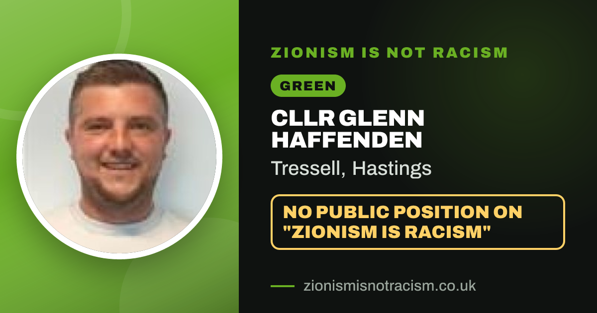 Share image: Cllr Glenn Haffenden, Tressell ward, Hastings