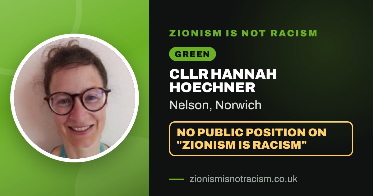 Share image: Cllr Hannah Hoechner, Nelson ward, Norwich