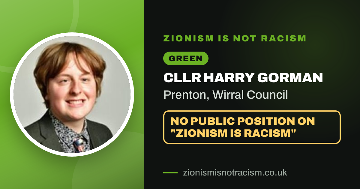 Share image: Cllr Harry Gorman, Prenton ward, Wirral Council