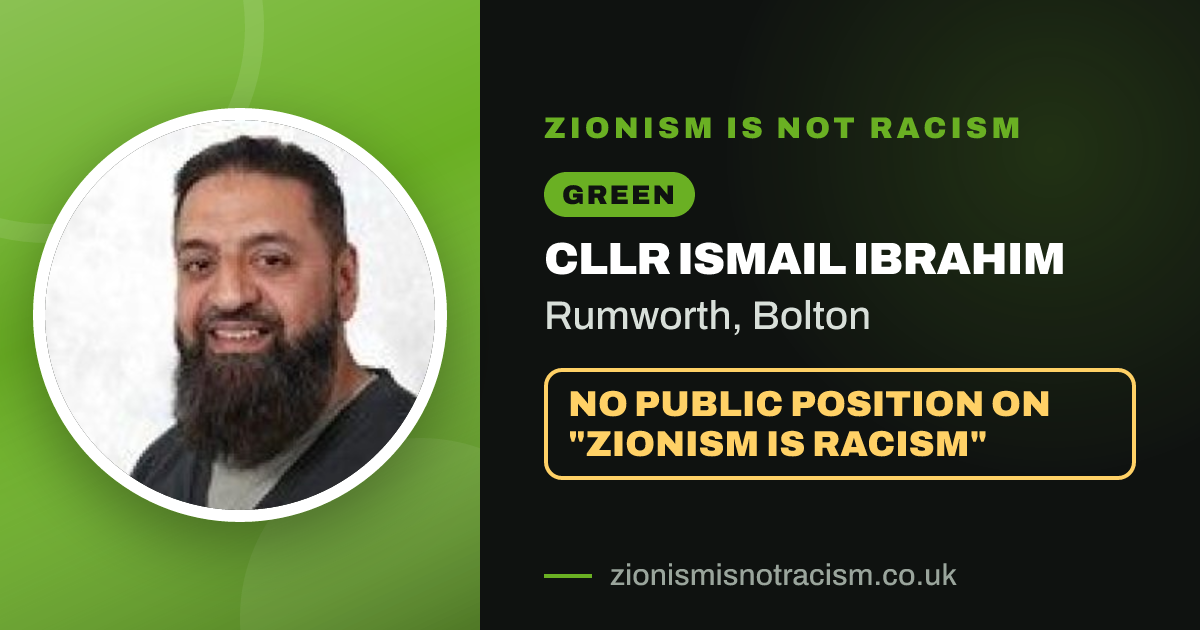 Share image: Cllr Ismail Ibrahim, Rumworth ward, Bolton