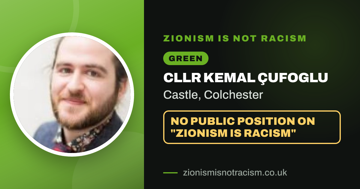 Share image: Cllr Kemal Çufoglu, Castle ward, Colchester