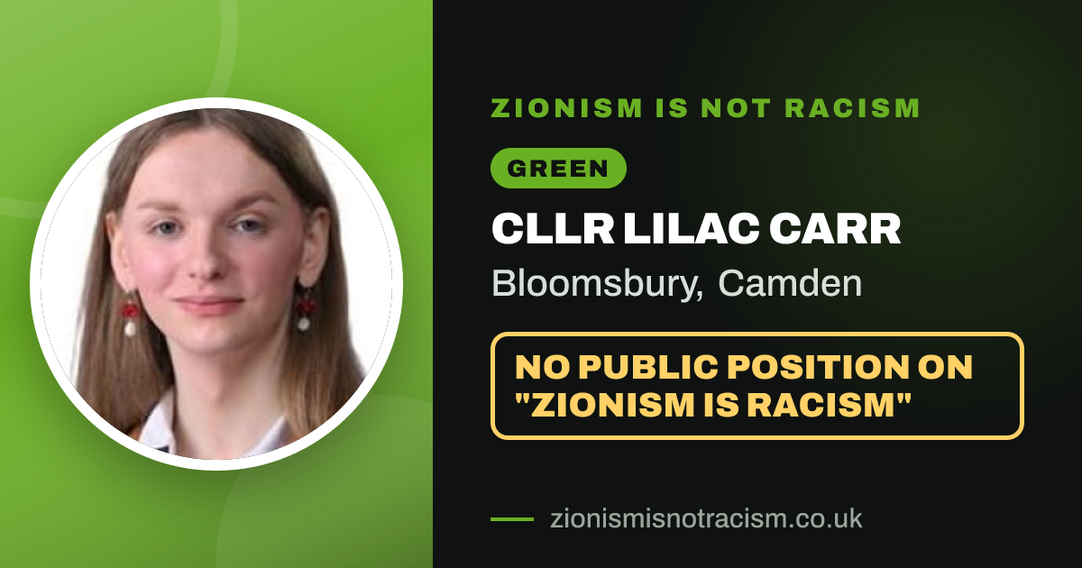 Share image: Cllr Lilac Carr, Bloomsbury ward, Camden