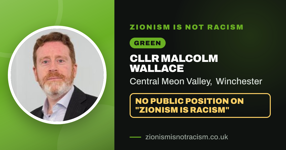 Share image: Cllr Malcolm Wallace, Central Meon Valley ward, Winchester