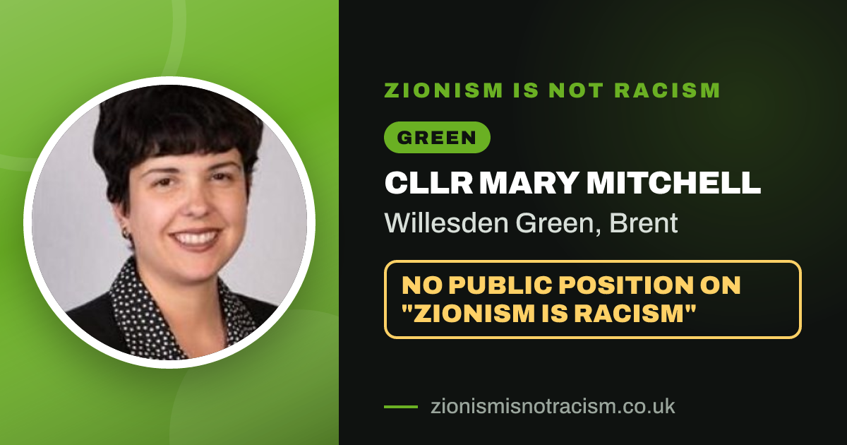 Share image: Cllr Mary Mitchell, Willesden Green ward, Brent
