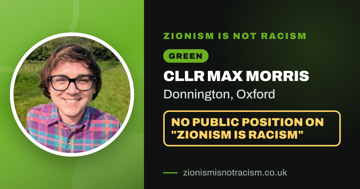 Share image: Cllr Max Morris, Donnington ward, Oxford
