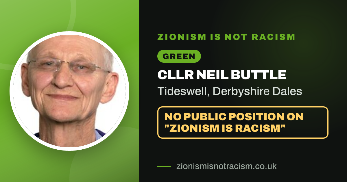 Share image: Cllr Neil Buttle, Tideswell ward, Derbyshire Dales