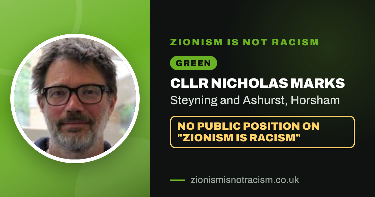 Share image: Cllr Nicholas Marks, Steyning and Ashurst ward, Horsham