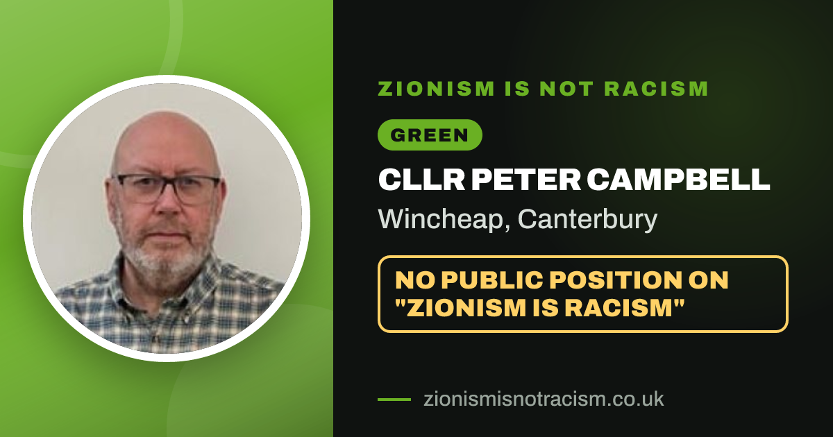Share image: Cllr Peter Campbell, Wincheap ward, Canterbury