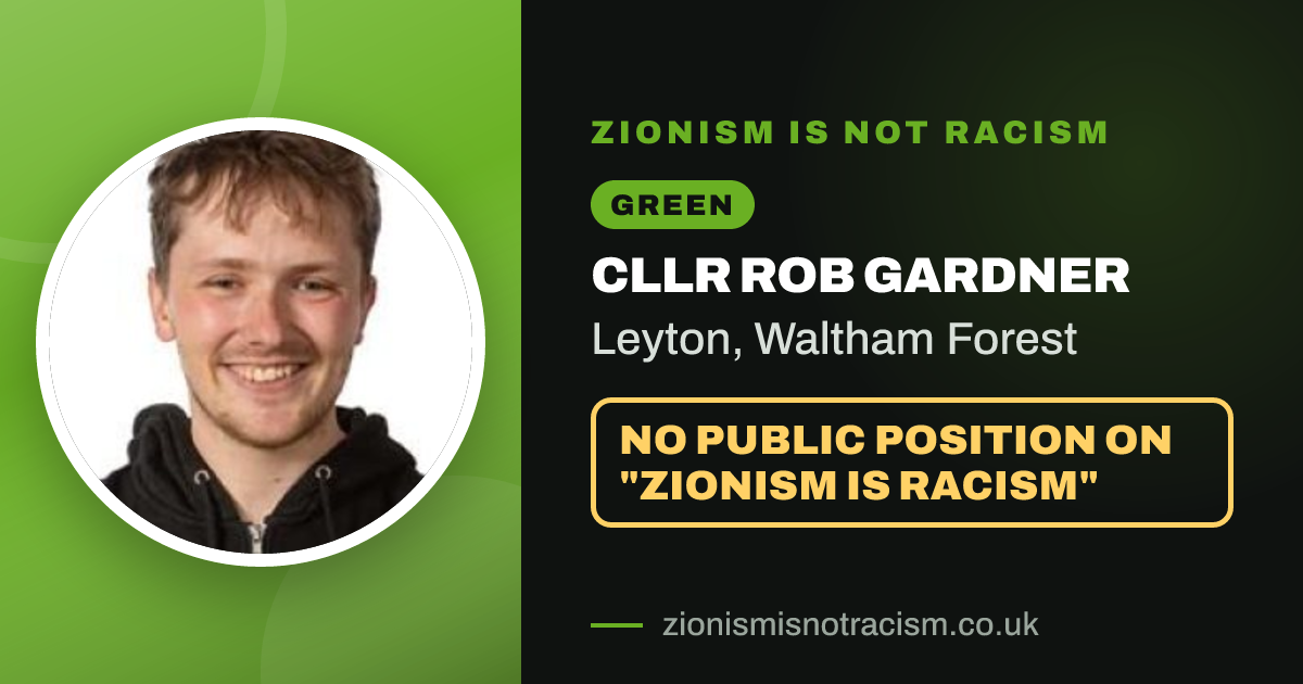 Share image: Cllr Rob Gardner, Leyton ward, Waltham Forest