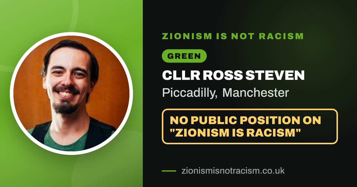 Share image: Cllr Ross Steven, Piccadilly ward, Manchester