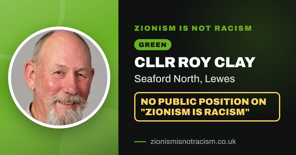Share image: Cllr Roy Clay, Seaford North ward, Lewes