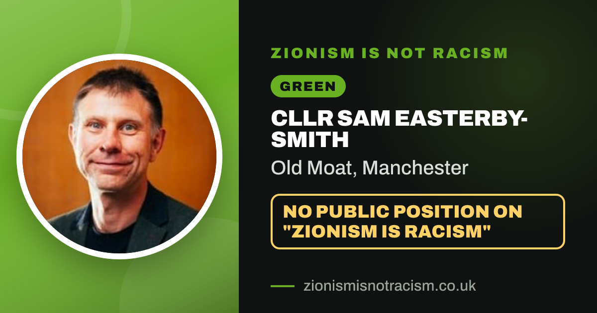 Share image: Cllr Sam Easterby-Smith, Old Moat ward, Manchester