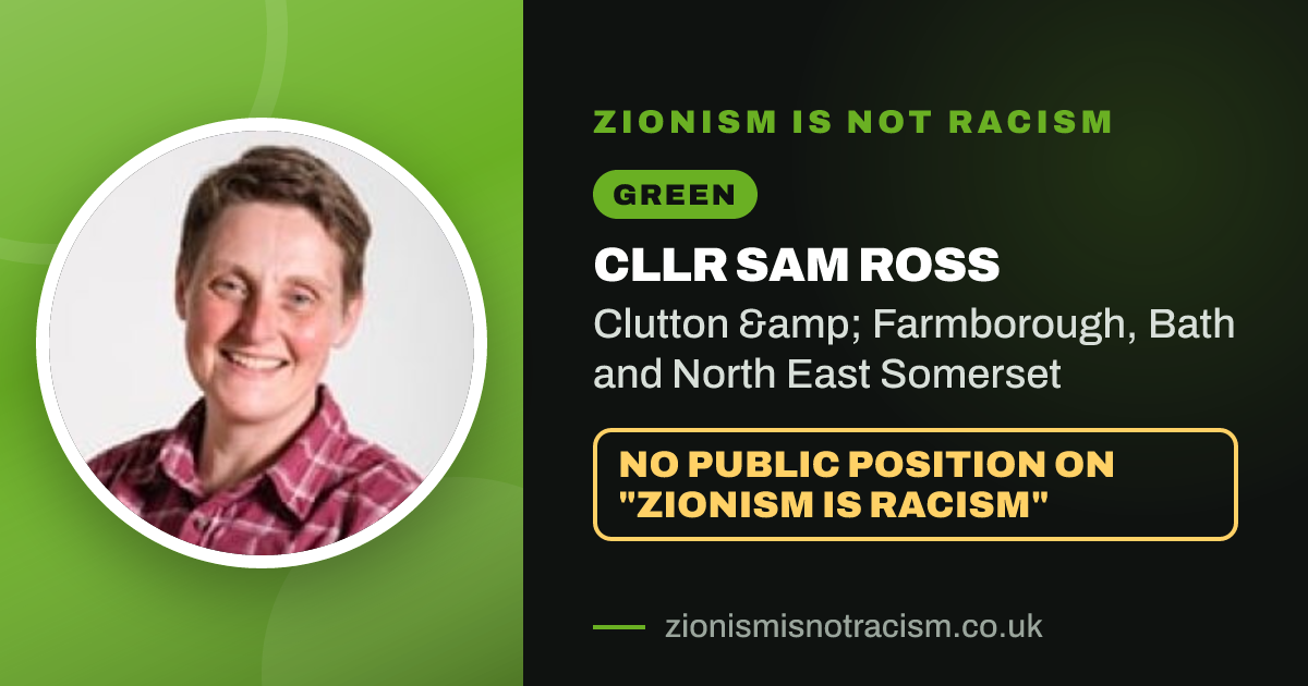 Share image: Cllr Sam Ross, Clutton & Farmborough ward, Bath and North East Somerset