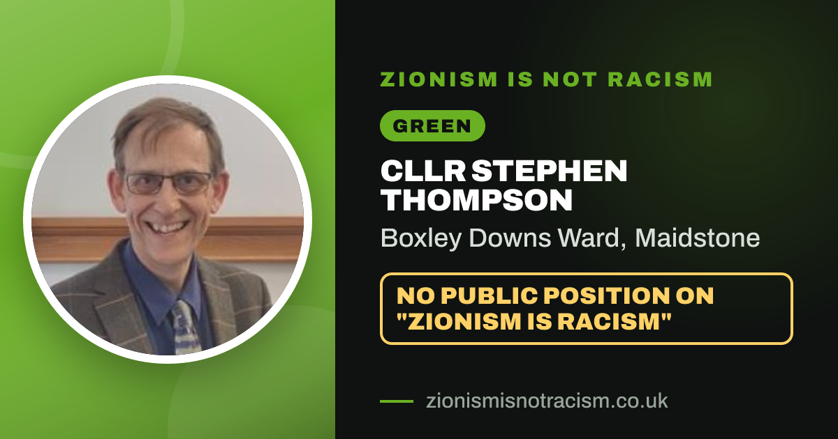 Share image: Cllr Stephen Thompson, Boxley Downs Ward ward, Maidstone