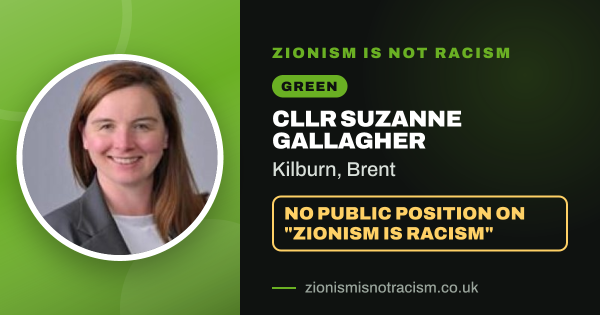 Share image: Cllr Suzanne Gallagher, Kilburn ward, Brent