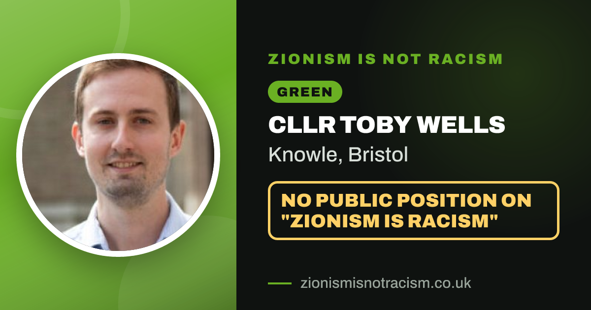 Share image: Cllr Toby Wells, Knowle ward, Bristol