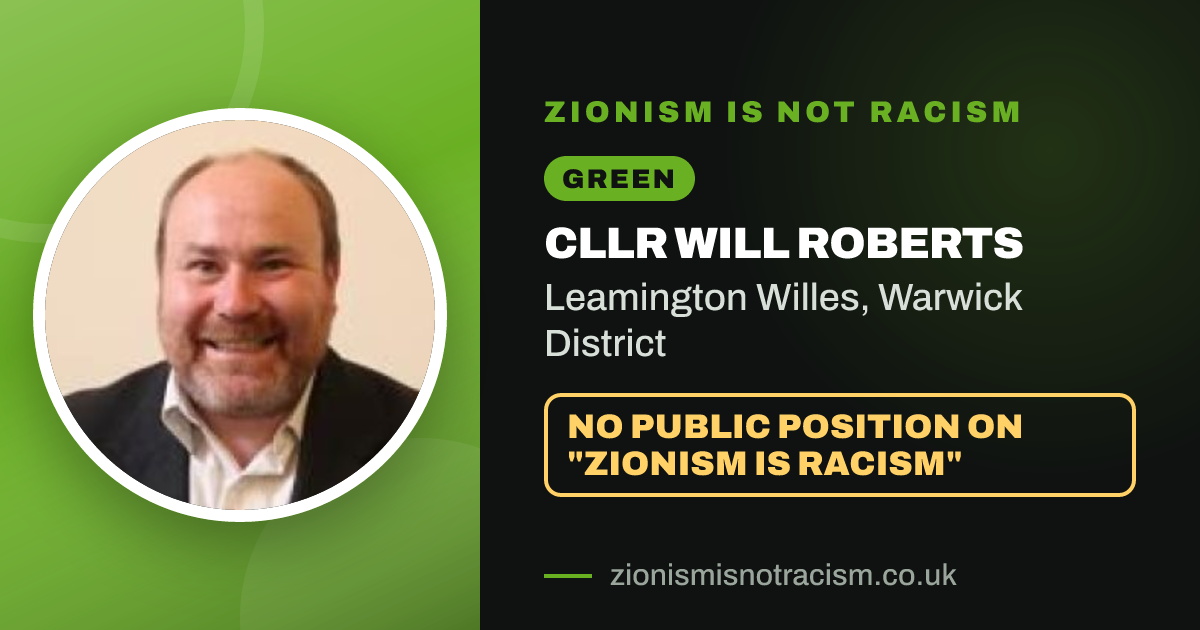 Share image: Cllr Will Roberts, Leamington Willes ward, Warwick District